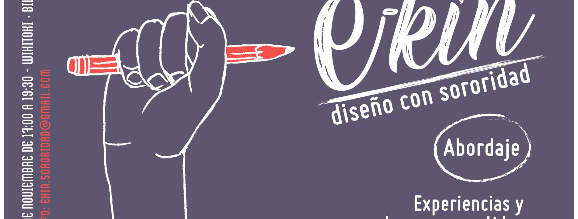 Topaketa: E-kin, diseño con sororidad. ¡Participa!